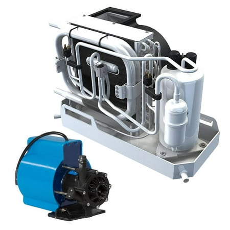 Webasto FCF Platinum Series Air Conditioner Complete System Kit w/KoolAir PM500 Pump & Ducting - 12,000 BTU/h -
