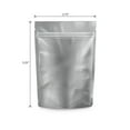thumbnail image 6 of Loud Lock Mylar Bags 100 Count 5.25" x 3.75" White/Clear - Resealable Food Storage Mylar Bags, 6 of 10