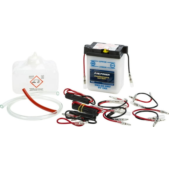 Fire Power Battery W/ACID Compatible With Suzuki FA50 1980-1991