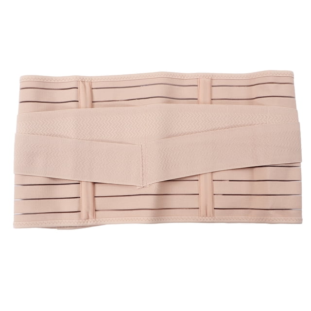 Abdominal Binder, Comfortable Perfect Fit Adjustable Mesh Design Postpartum Belly Band Polyester Shaping For Women Black,Red,Apricot,Skin Color