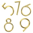 thumbnail image 6 of ULTNICE 5Pcs Durable ABS Material House Numbers for Doors and Walls 6.00X4.00X0.50Cm, 6 of 8