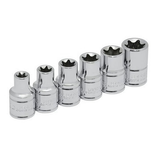Juego De 6 Dados Urrea 5400TX Torx Hembra 5400TX