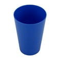 thumbnail image 3 of (6 pack) Your Zone Blue 15-Ounce Plastic Cup, Single Piece Tumbler, 3 of 7