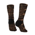 thumbnail image 5 of Uemuo Bookshelves Pattern Women's Crew Socks, Soft Durable Breathable Moisture-Wicking with Odor Control Cotton socks, 5 of 9