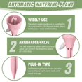 thumbnail image 4 of 12 Pieces Drip Watering Kits, Indoor Automatic Watering, Adjustable with Valves Automatic Plant Waterer, Drip System Bottle, 4 of 5