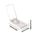 thumbnail image 3 of YFKFYTG Tools & Home Improvement,Makeup Brush Portable LED Makeup Mirror 360 Rotation Screen Makeup Mirror Lighting Makeup Mirror Women Gift Without Makeup Brush, 3 of 6