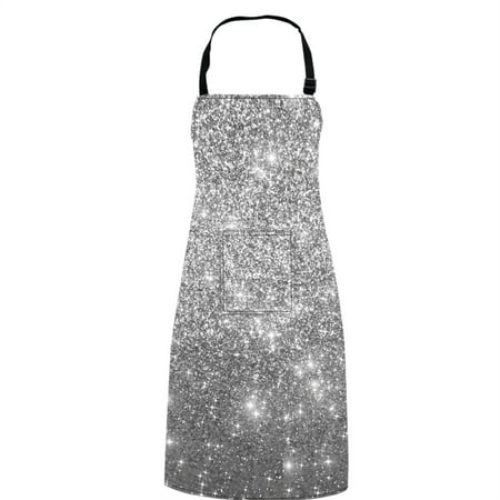 

Vodetik Store Aprons for Men with Pockets Waterproof Starry Chef Apron Women