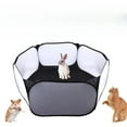 thumbnail image 2 of Pet Playpen - Foldable Portable Pet Fence for Dogs Cats Small Animals, Durable Polyester, Indoor Outdoor Universal Barrier, 2 of 3