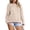 AA Beige, variant on Eytino Sweaters for Women Cable Knit Chunky Pullover Sweater Casual Crewneck Long Sleeve Color Block Sweater Tops Beige Size M