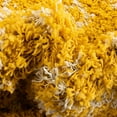 thumbnail image 3 of Unique Loom Moroccan Trellis Shag Collection Area Rug - Meknes (2' x 6' 1" Runner Yellow/Ivory), 3 of 6