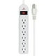 thumbnail image 2 of Barra multicontactos Fussion Acustic 6 entradas con SWITCH RESET blanco CHPBR-4505WH, 2 of 2