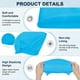 thumbnail image 2 of Uxcell Gorro de Natación de Silicona 1-Pack para Mujeres y Hombres, Gorro de Natación Impermeable No Deslizante Duradero [Azul Lago], 2 of 6