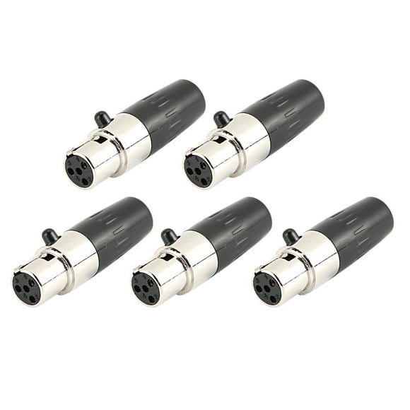 Audio Connector, XLR Female Connector Rugged Die-cast Housing XLR Connector, For Audio Equipment