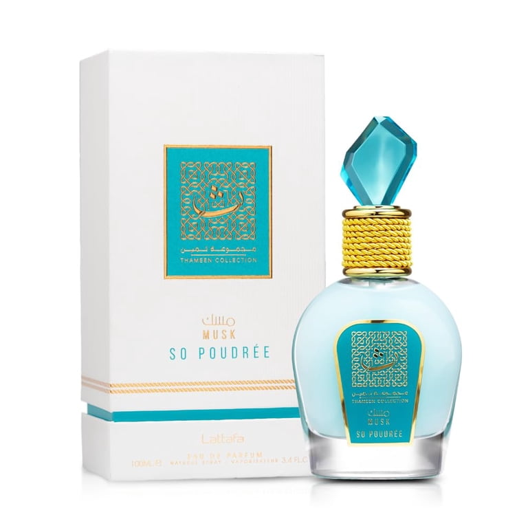 Lattafa, Unisex Musk So Poudree EDP Spray, 3.4 oz, Fragrance