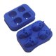 thumbnail image 1 of Bandeja de cubitos de hielo de diamante de silicona 3D Molde de cubitos de hielo 3D de silicona flexible, hace cuatro calaveras gigantes, fabricante de cubitos de hielo redondos 2 piezas, 1 of 5