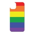 thumbnail image 3 of DistinctInk Custom SKIN / DECAL compatible with OtterBox Symmetry for iPhone 11 Pro MAX (6.5" Screen) - Rainbow Stripes Gay Pride - Show Your LGBTQ Support, 3 of 5