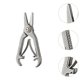 thumbnail image 2 of Nose hair scissors, mini scissors, easy to carry, practical for trimming eyebrows., 2 of 5