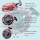 thumbnail image 4 of GX200 GX160 5.5-6.5HP Engine Recoil Starter Assembly with Curved Rod Pawl 28400-Z4M-306ZB, 4 of 4