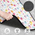 thumbnail image 3 of Disketp Cute Owl for Crystal Velvet Car Mats Four-Piece Set,All-Season Automotive Protection, Vehicles, Cars, Trucks, and SUVs,Anti-Slip Design, 3 of 7