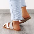 thumbnail image 5 of B91xZ Sandals for Women Recovery Slide Sandals Shower Slides Shoes,White 6.5, 5 of 5