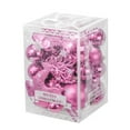 thumbnail image 2 of 30 Pieces of Assorted Pink Christmas Ball Ornaments Shatterproof Seasonal Decorative Hanging Baubles Set with Reusable Hand-held Gift Package for Holiday Christmas Tree Decorations, 2 of 5