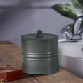 thumbnail image 4 of nu steel Bogart Canister Jar with Lid for Cosmetics and Makeup Storage, Bathroom, Countertop, Desk, and Vanity, Oil Rubbed Bronze, 4 of 6
