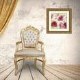 thumbnail image 3 of Wilson, Aimee 12x12 Gold Ornate Wood Framed with Double Matting Museum Art Print Titled - Watercolour Florals I, 3 of 4