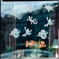 thumbnail image 6 of 16PCS Animal Window Decals Static Rainbow Turtle Glass Sliding Door Sticker Snake Decal Lizard Clings Non Adhesive Prismatic Vinyl Film Stickers for Windows Prevent Stop Birds Strikes DIY, 6 of 7