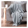thumbnail image 1 of Manta Muselina 100% Algodón Frazada Esquimal Ideal para Cama, Sofá y Decoración (Gris), 1 of 7