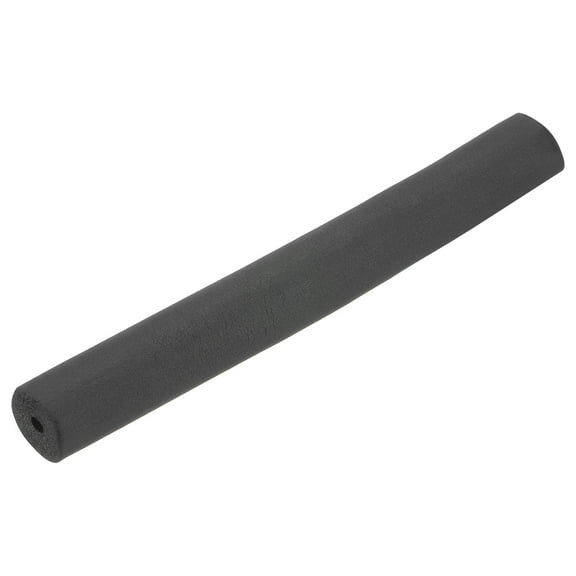 Pipe Insulation Tube Foam Grip Tubing 6mm(1/4") ID 32mm(1 1/4") OD 10" Black for Pipe Lagging