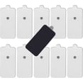 thumbnail image 1 of 10 Pieces Large Electrodes Replacement Pads For Tens Unit Plates For Tens Massager, 1 of 4