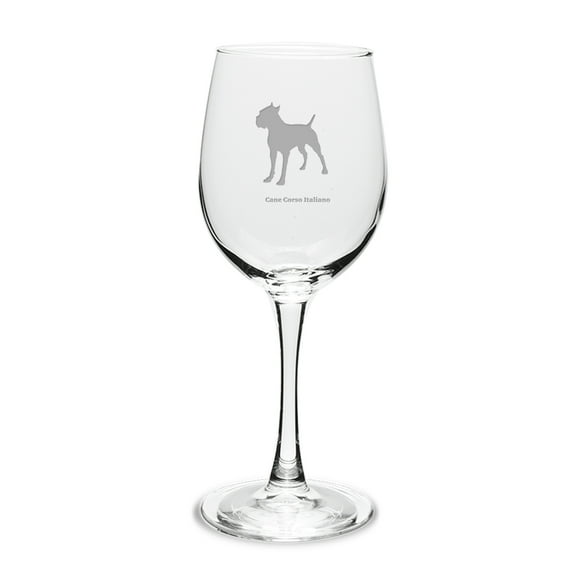 Cane Corso Italiano 12 oz Classic White Wine Glass