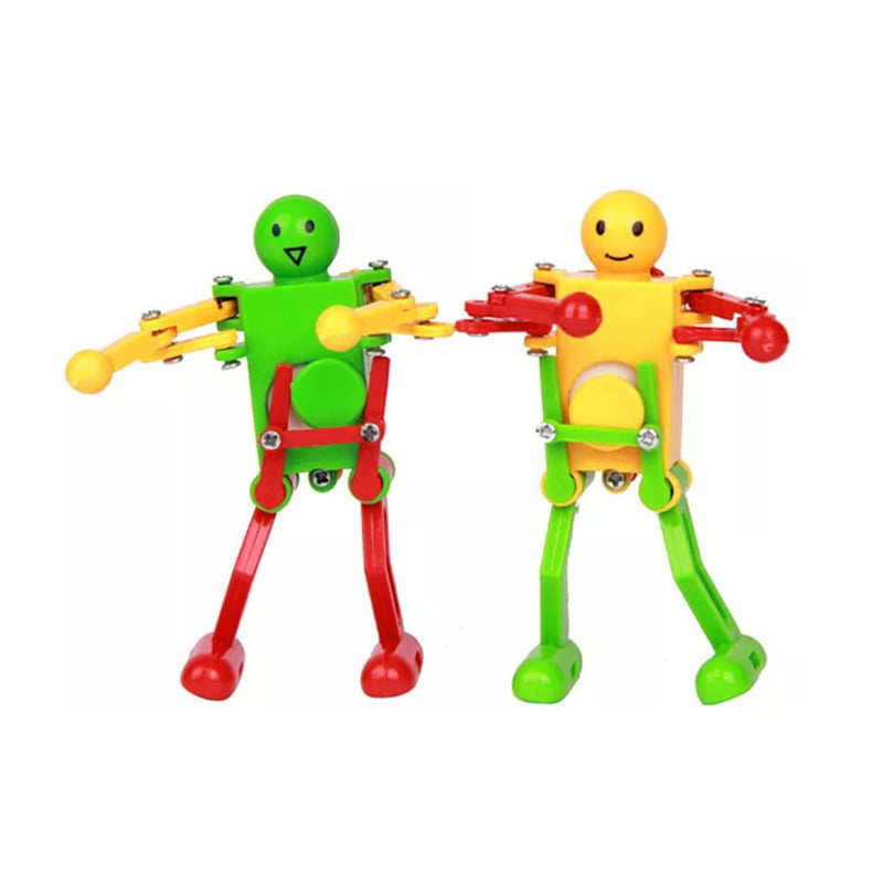 1pc New Funny Clockwork Spring Wind Up Dancing Robot F Children Kids Toy Gift 