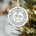 thumbnail image 2 of LifeSong Milestones 5th Anniversary Round Ornament for Christmas Tree Decorations, 2 of 7