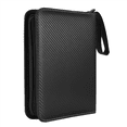 thumbnail image 1 of Trading Card Collection Binder 4 Pocket, Zip Card Binder Album,Card Case for Game/Football/Baseball Card, 1 of 7