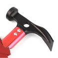thumbnail image 4 of Almencla Multifunction High-carbon Steel Camping Mallet Hammer for Tent Pegs Red, 4 of 8