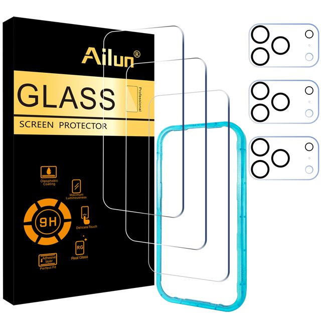 Protector de pantalla Ailun para iPhone 17 Pro 6.3" Pack 3+3