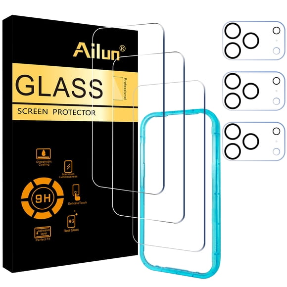 Protector de pantalla Ailun para iPhone 17 Pro 6.3" Pack 3+3