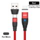 thumbnail image 1 of USLION-Cable de datos Micro magnético, Cargador rápido PD de 60W, USB C a tipo C, 3A, para iPhone 13, Macbook, Huawei, Samsung S22, 1 of 4