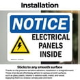 thumbnail image 3 of (2 Pack) Electrical Panels Inside Sign, 3 of 7