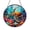 Acrylic 3.5 Inch, variant on Ocean Turtle Art Glass Style Decorative Window Hanging2101