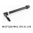 thumbnail image 1 of Bike Bicycle Front Fork 12x100mm 15x100/110mm Quick release Thru Axle Lock, 1 of 10