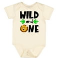 thumbnail image 3 of Inktastic Wild and One Cute Lion Birthday Boys or Girls Baby Bodysuit, 3 of 5