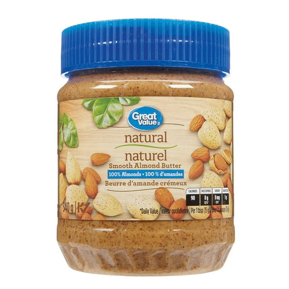 Great Value Natural Smooth Almond Butter