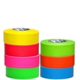 thumbnail image 3 of Presco Taffeta Flagging Tape, 1-3/16 in x 150 ft, Flourescent Blue - 12 CA (764-TFBG), 3 of 3