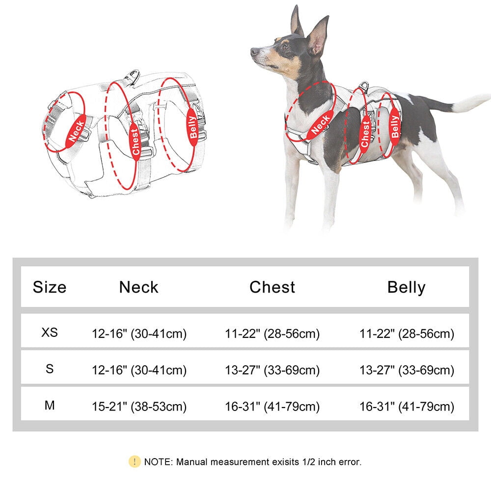 Pet Artist No Pull Dog Harness Escape Proof Reflective Adjustable Sport Vest with Handle Waterproof