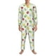 thumbnail image 3 of Balery Insects Pijama para Hombre de Dos Piezas con Manga Larga, Conjunto de Dormir y Descanso Suave con Bolsillos-Medium, 3 of 6