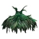 thumbnail image 3 of Pañuelo de plumas góticas para el hombro, accesorio para fotos, amuleto para cosplay, cómodo y con cinta verde, 3 of 9