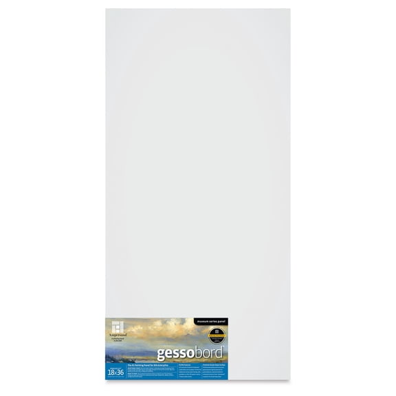 Ampersand Gessobord - 18" x 36", 3/4" Cradled