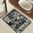 thumbnail image 4 of Oliegs Absorbent Nylon Bathroom Rug Bedroom Carpet With Stylish Color Block Design For Home, 4 of 5